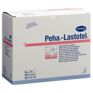 Peha-Lastotel Fixierbinden 8cmx4m (20 Stk)