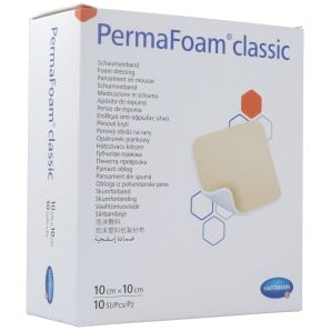 PermaFoam Classic 10x10cm steril (10 Stk)