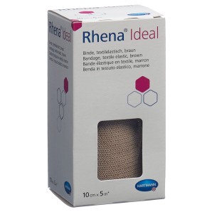 Rhena Ideal Elastische Binde 10cmx5m hautfarben (1 Stk)