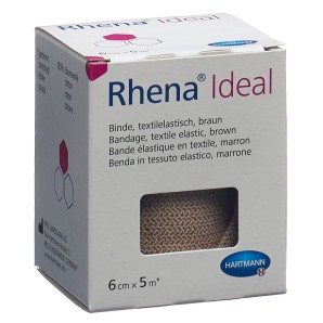 Rhena Ideal Elastische Binde 6cmx5m hautfarben (1 Stk)