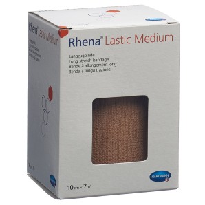 Rhena Lastic Medium 10cmx7m hautfarbig (10 Stk)