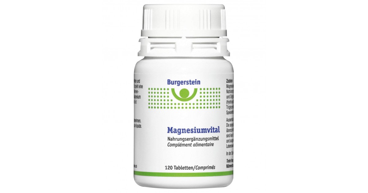Burgerstein Magnesiumvital (120 Stk)