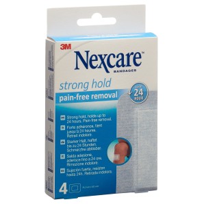 3M Nexcare Strong Hold Pads Pain Free Removal 76.2 x 101mm (4 Stk)