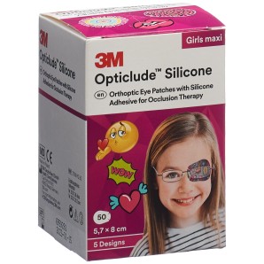 3M Opticlude Silicone Augenverband, Grösse 5.7cm x 8cm (50 Stk)