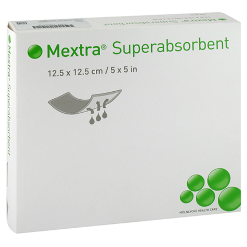 Mextra Superabsorbent 12.5x12.5 cm (10 Stk)