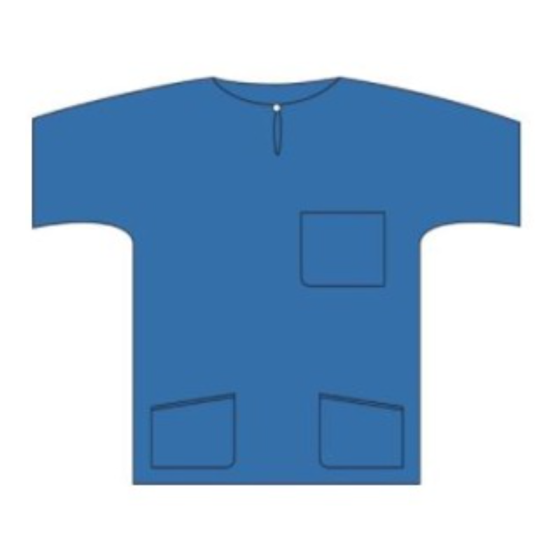 BARRIER Scrub Suit Shirt S blau (48 Stk)