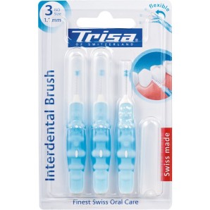 Trisa Interdental Brush ISO 3 1.1mm (3 Stk)