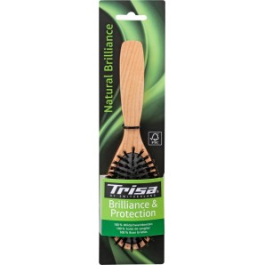 Trisa Natural Brilliance Haarbürste reine Borsten (1 Stk)