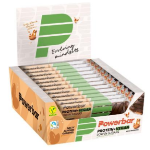 Powerbar Protein+Vegan Salty Almond Caramel Riegel (12x42g)