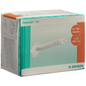 B. BRAUN OMNICAN Insuline...