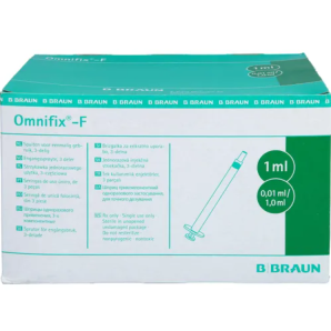 BRAUN OMNIFIX Spritze 1ml Luer Lock Feindosierung (100 Stk)