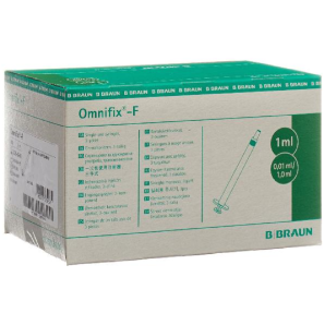 BRAUN OMNIFIX-F Spritze solo 1ml LS Tuberkulin/Heparin (100 Stk)