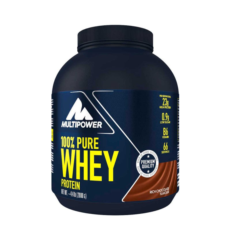 Multipower 100% Pure Whey Protein Rich Chocolate Dose (2000g)