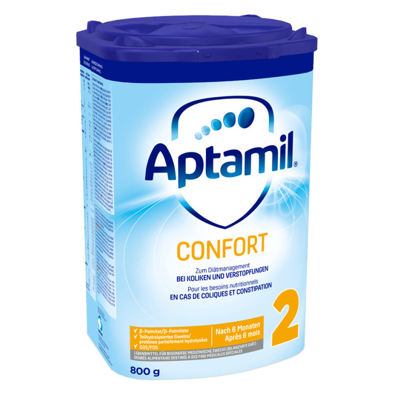 Aptamil Confort Säuglingsmilchnahrung 2 (800g)