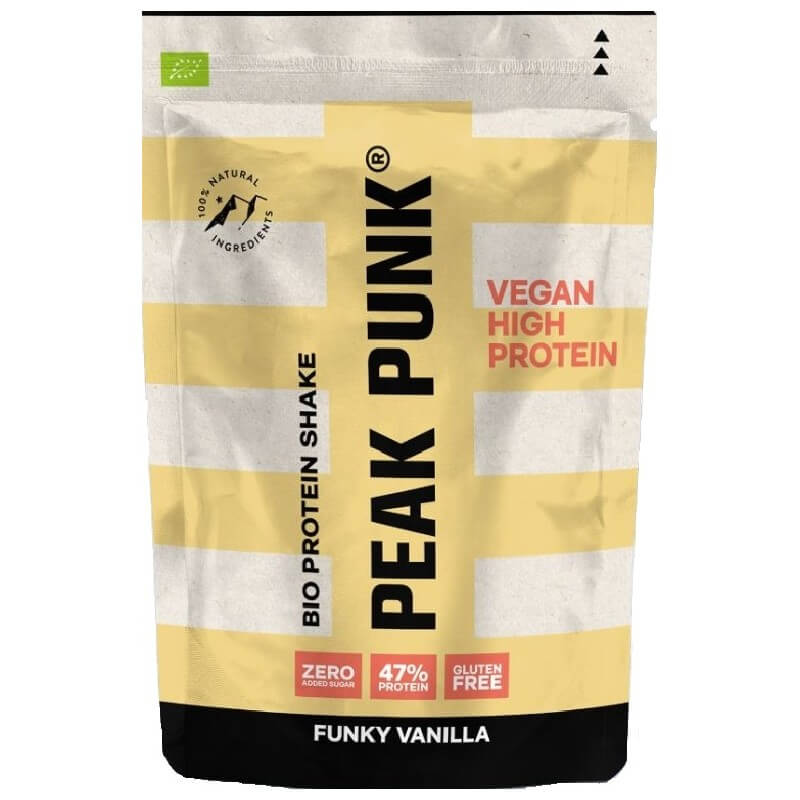 PEAK PUNK Bio High Protein Shake Funky Vanilla (250g)