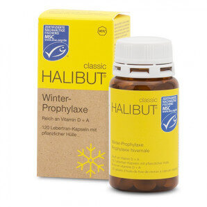 Halibut Classic Winter Prohylaxis Capsules (120 pcs)