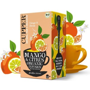 Cupper Mango & Citrus Organic Infusion Früchtetee Bio (20 Stk)