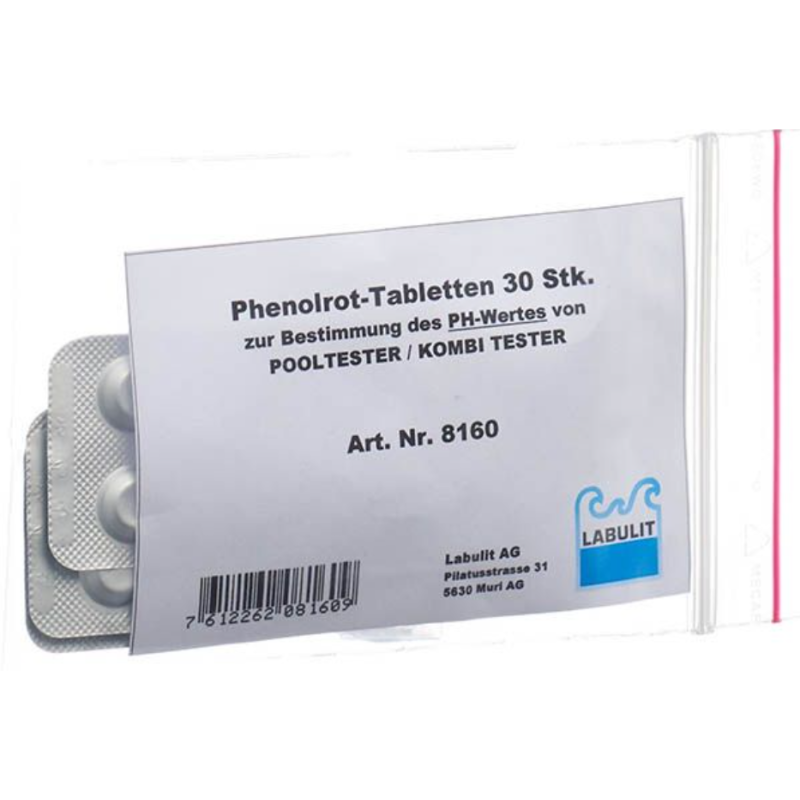 LABULIT Pooltester Phenolrot-Tabletten (30 Stk)