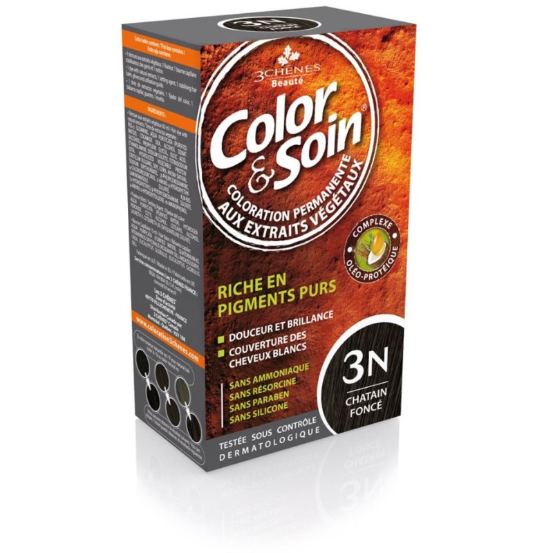 Color & Soin Coloration 3N châtain foncé (135ml)