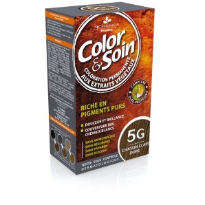 Color & Soin Coloration 5G châtain clair doré (135ml)
