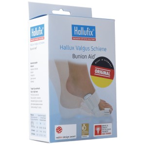 Hallufix Hallux Valgus Schiene zur nachhaltigen Korrektur der Grosszehenfehlstellung (1 Stk)