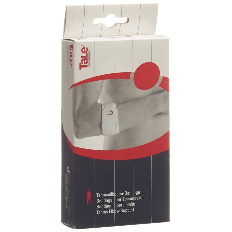 TaLe Tennisellbogen Bandage 5cm Velcro weiss (1 Stk)