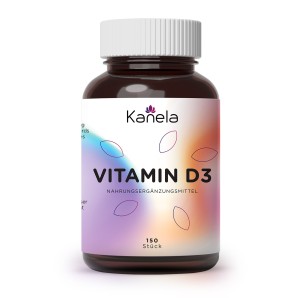 Kanela Vitamina D3 1000 UI Capsule (150 Capsule)