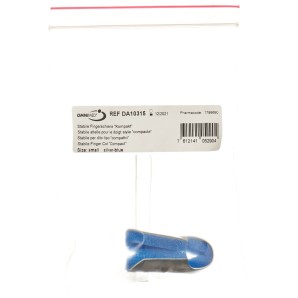 OMNIMED DALCO Fingerschiene S, silber blau (1 Stk)