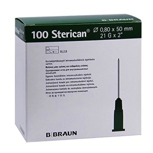 Sterican Ago 21G 0,80x50mm...