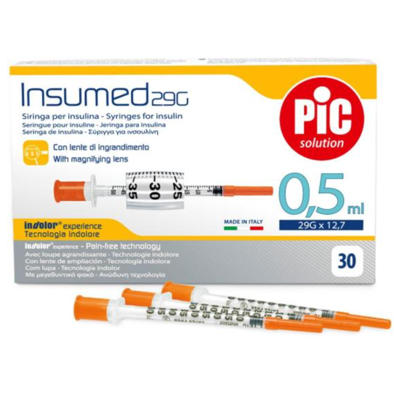 Pic Solution Insumed Insulinspritzen 0.5ml (30 Stk)