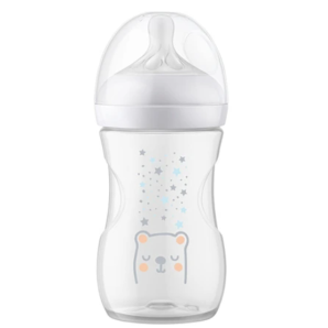 Philips Avent Natural Response Babyflasche mit Airfree Ventil 1M+ Bär (260ml)