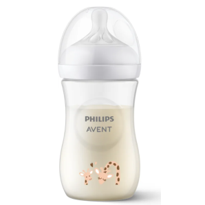 Philips Avent Natural Response Babyflasche 1M+ Giraffe (260ml)