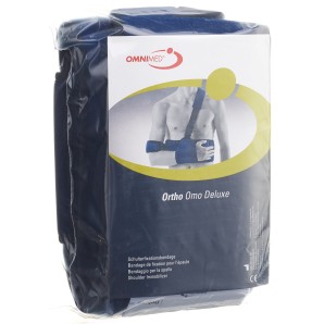 OMNIMED Ortho Omo Deluxe Schulterfixationsbandage blau (1 Stk)