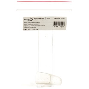 OMNIMED Stax-Fingerschutzkappen, Grösse 3, perforiert, transparent (1 Stk)