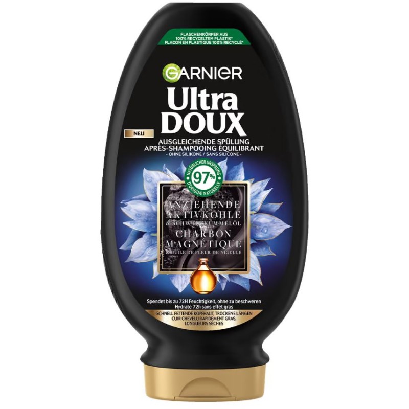 Ultra DOUX Conditioner Charcoal (250ml)
