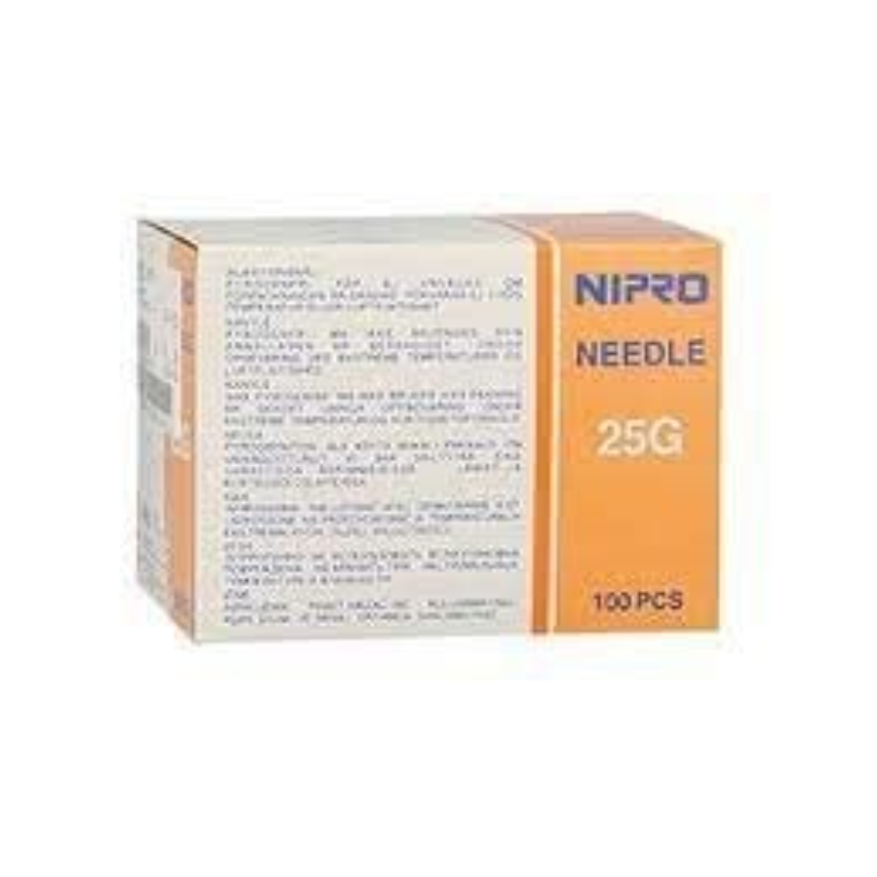NIPRO Einmalkanülen 0.5x25mm 25Gx1" orange (100 Stk)