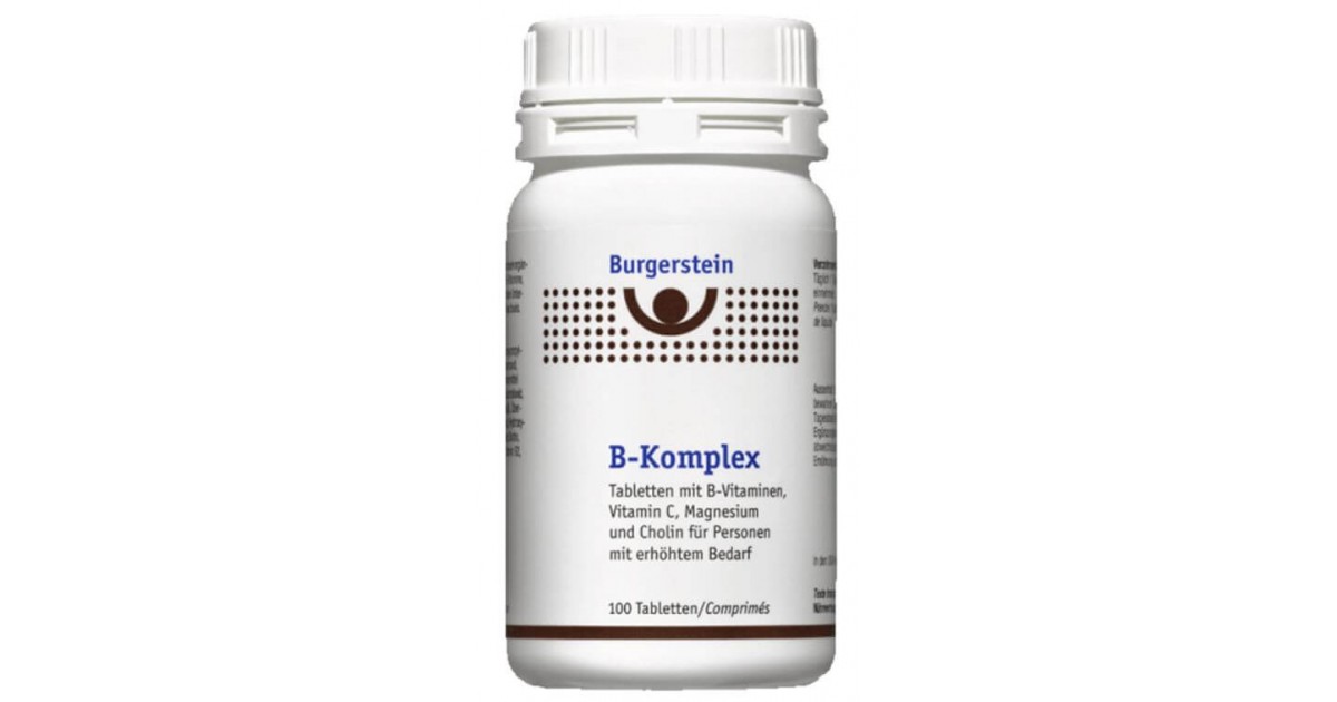 Burgerstein B-Komplex (100 Tabletten)