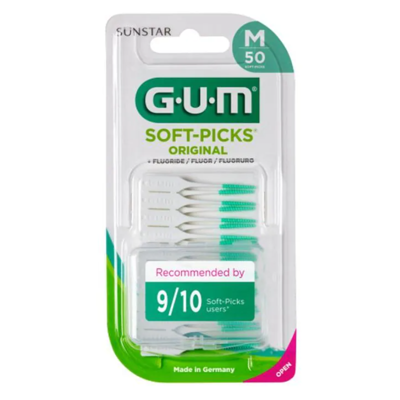 Sunstar GUM Soft-Picks Original Medium (50 Stk)