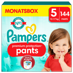 Pampers premium protection...