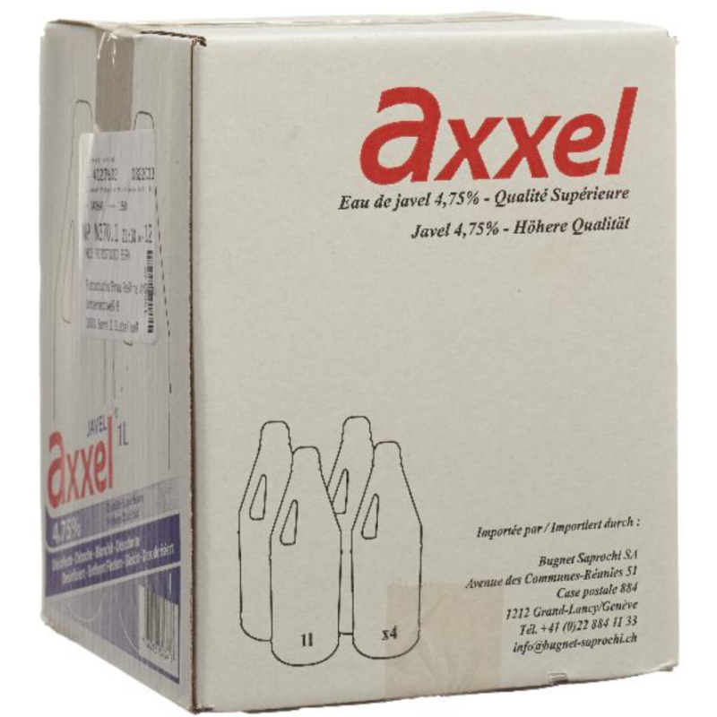 JAVEL axxel Flüssig Classic (4x1L)
