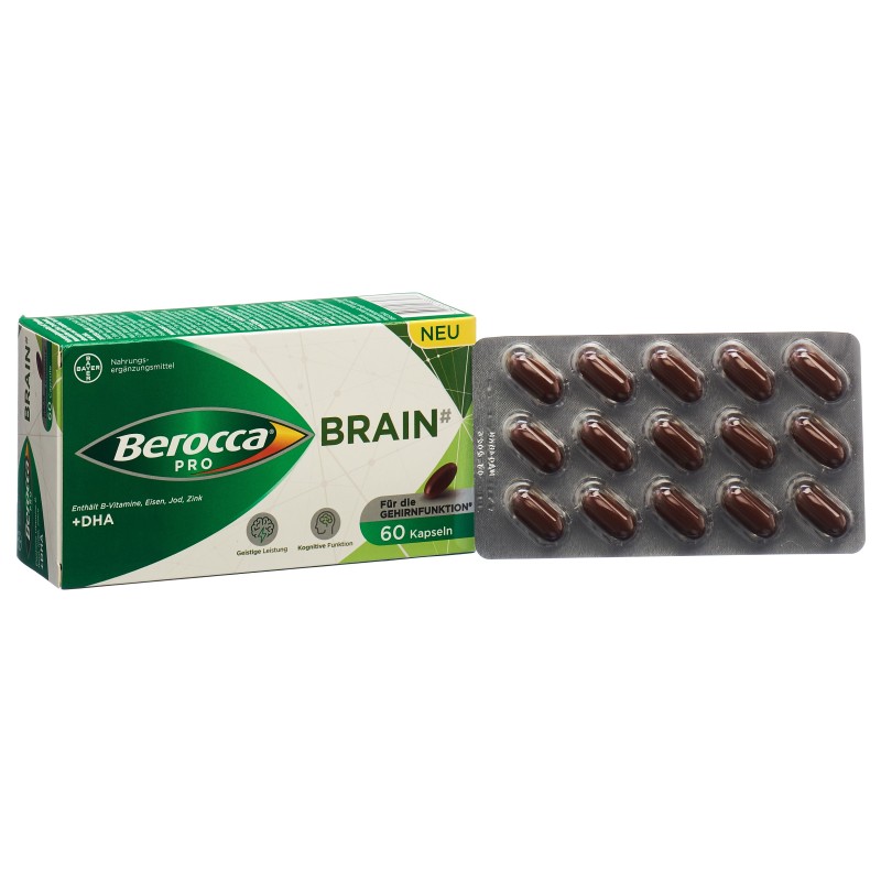 Berocca Pro Brain Kapseln (60 Stk)