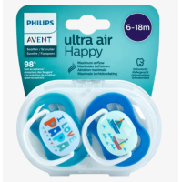 Philips Avent Ultra Air Schnuller Happy 6-18m Mixed (2 Stk)