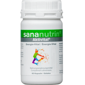 Sananutrin Aktivital Energy-Vital capsules (60 pièces)