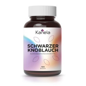 Kanela Schwarzer Knoblauch Kapseln (100 Stk)