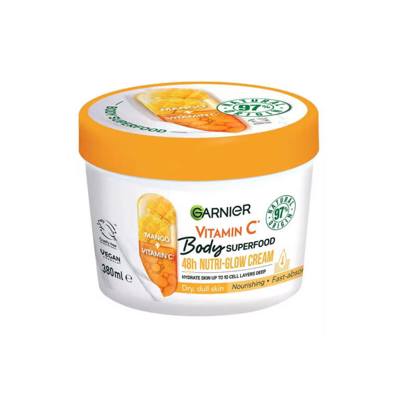GARNIER Body SUPERFOOD Vitamin C & Mango (380ml)