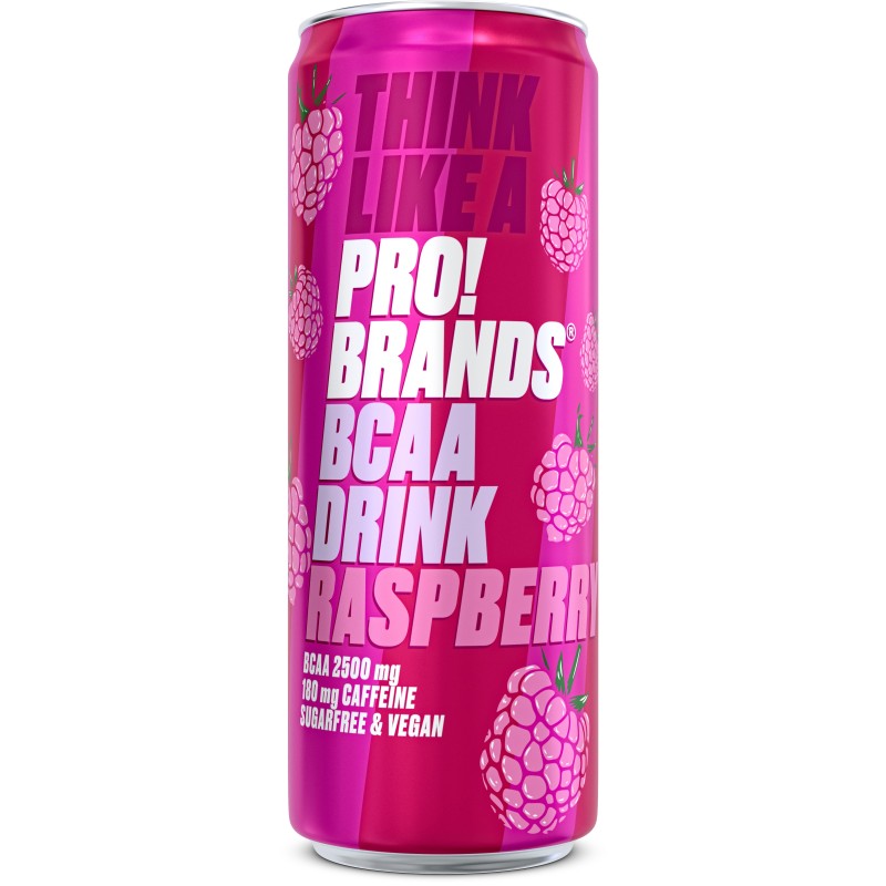 PRO!BRANDS BCAA Drink Raspberry (330ml)
