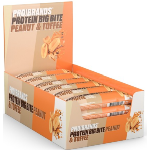PRO!BRANDS Protein BigBite Peanut & Toffee (24x45g)