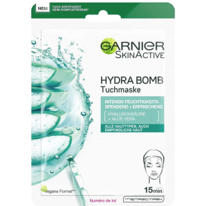 GARNIER SkinActive Hydra Bomb Tuchmaske Aloe Vera (28g)