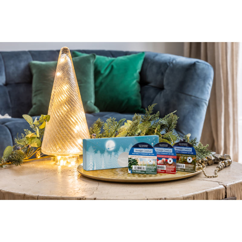 Yankee Candle Holiday Bright Lights Geschenkset mit 3 Wax Melts (3-teilig)