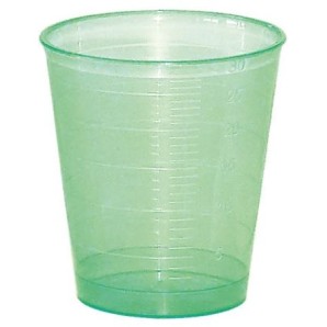 GRIBI Medicine cup green...